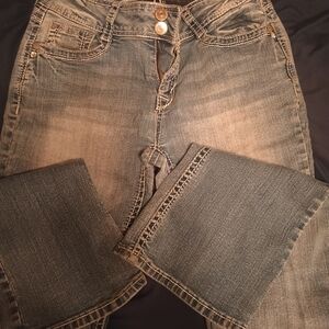 Zara Blue Flare & Wide Leg Jeans